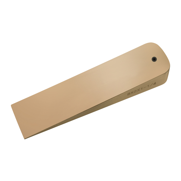 Cs Unitec Non Sparking Wedge, 1in x 1-1/2in x 8in, Aluminum Bronze EX1101U-8A